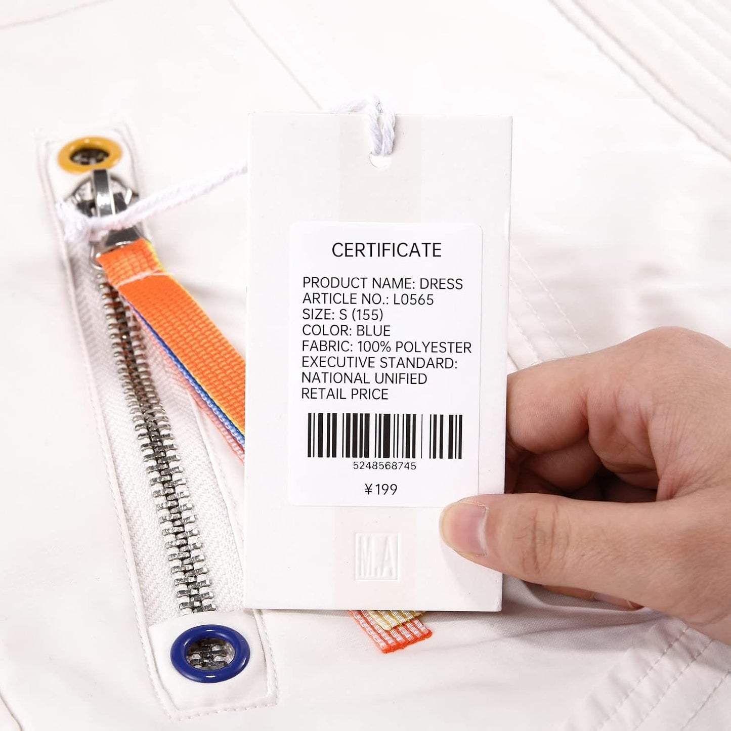 Labels for B21/B1/B3S/K3 Label Printer, Thermal Stickers 2'' X 3.15''(50X80Mm), Waterproof, Oil-Proof Label Tape, 1 Roll of 95 White Sticker Labels