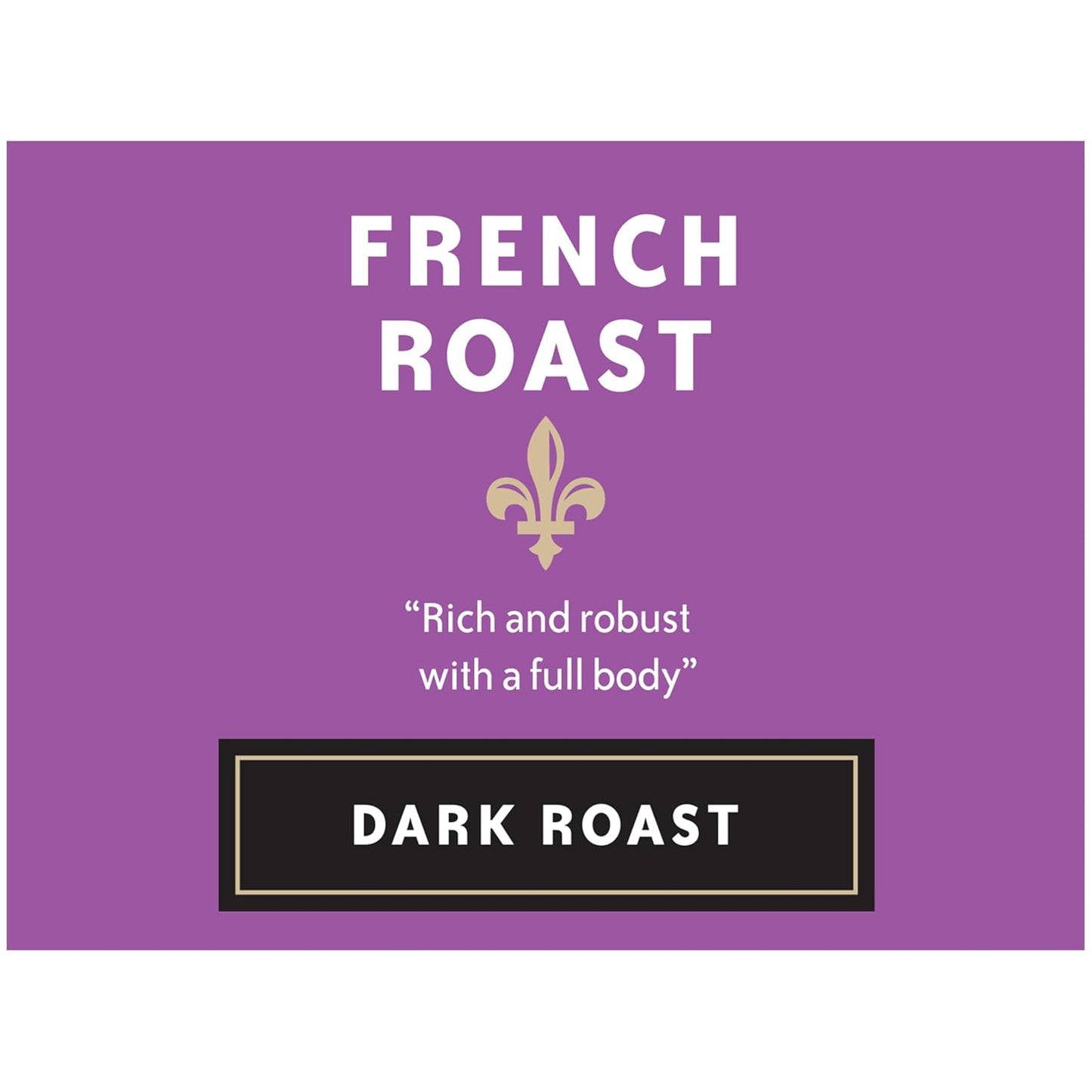 French Roast 72 Count Coffee Pods, Extra Dark Roast, Compatible with Keurig 2.0 K-Cup Brewers, 12 Count (Pack of 6)