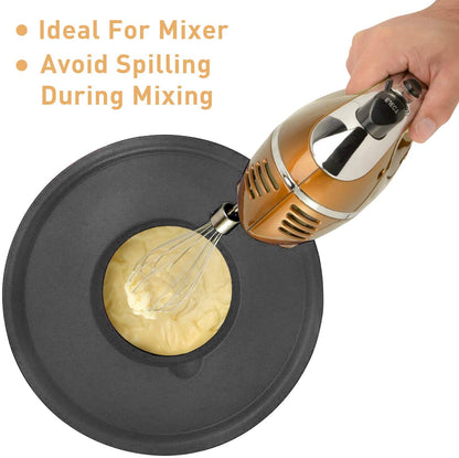Mixing Bowls with Airtight Lids Set, 5PCS Stainless Steel Nesting Bowls for Kitchen, with Grater Attachments & Non-Slip Bottoms, Size 5, 3, 2, 1.5, 0.63 QT, Great for Mixing & Serving